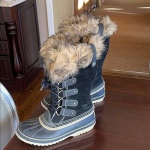 Women Sorel Waterproof Winter Boots w Fur